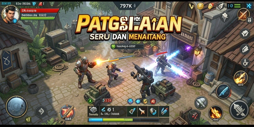 Tampilan menarik dari gameplay 797K yang penuh strategi.