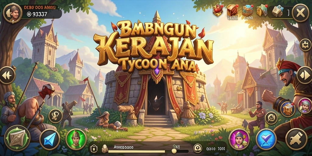 Screenshot utama 93337 yang menunjukkan pengalaman gameplay Tycoon yang mendebarkan.