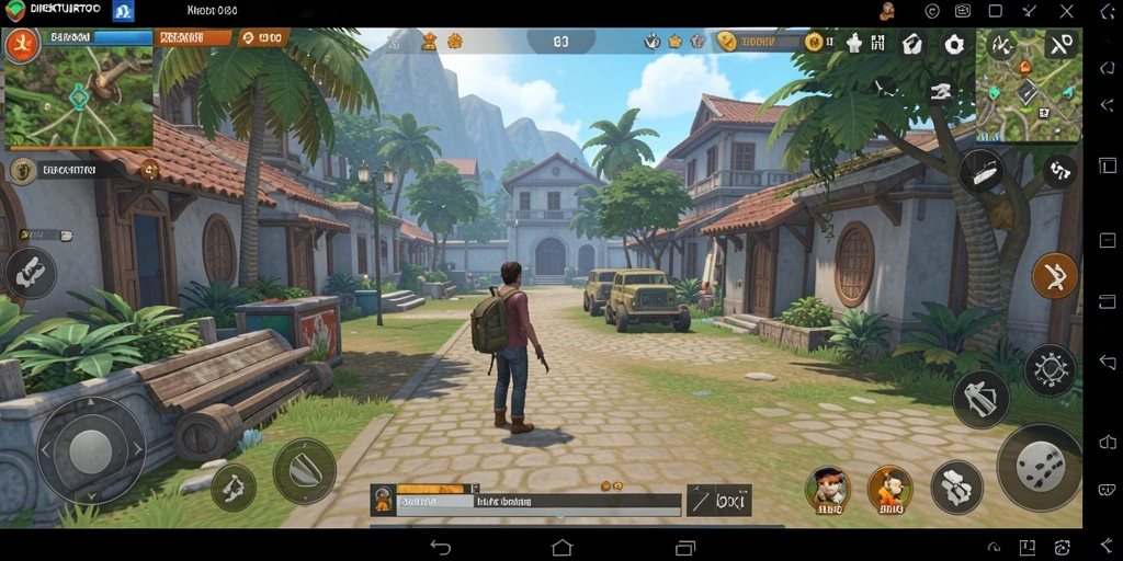 Tampilan gameplay DIREKTURTOTO dengan elemen strategi manajerial yang menarik.