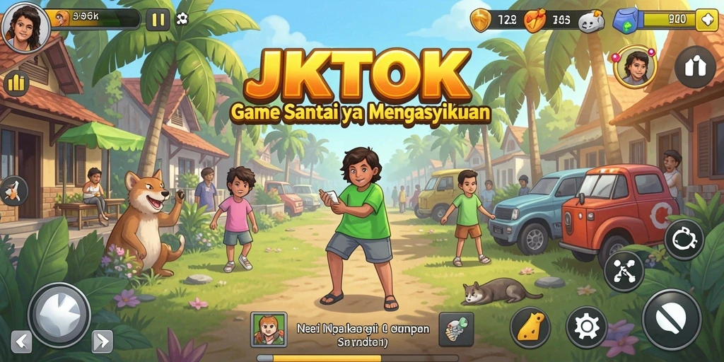 Tampilan menarik dari gameplay JKTOK yang menyenangkan.