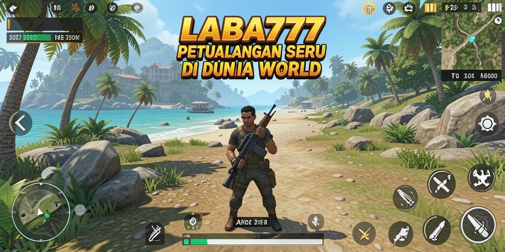Tampilan gameplay LABA777 yang menakjubkan dalam dunia Open World.
