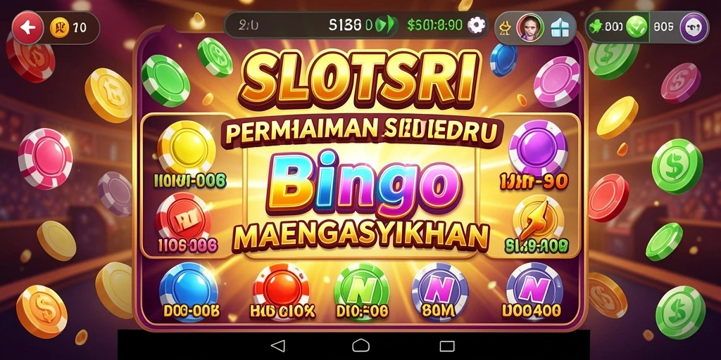 Tangkapan layar SLOTSRI menampilkan gameplay Bingo yang menarik dan menyenangkan.