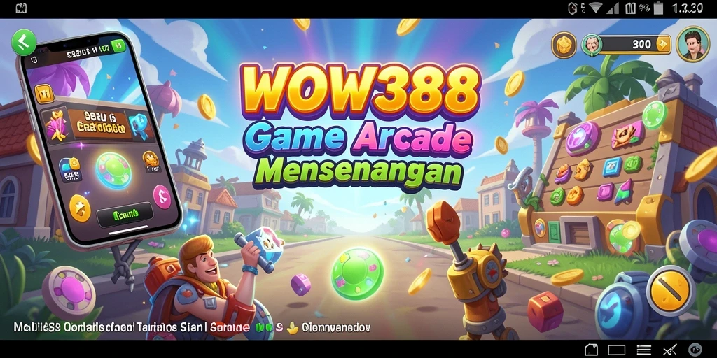 Tampilan gameplay WOW388 yang mendebarkan dan penuh aksi.